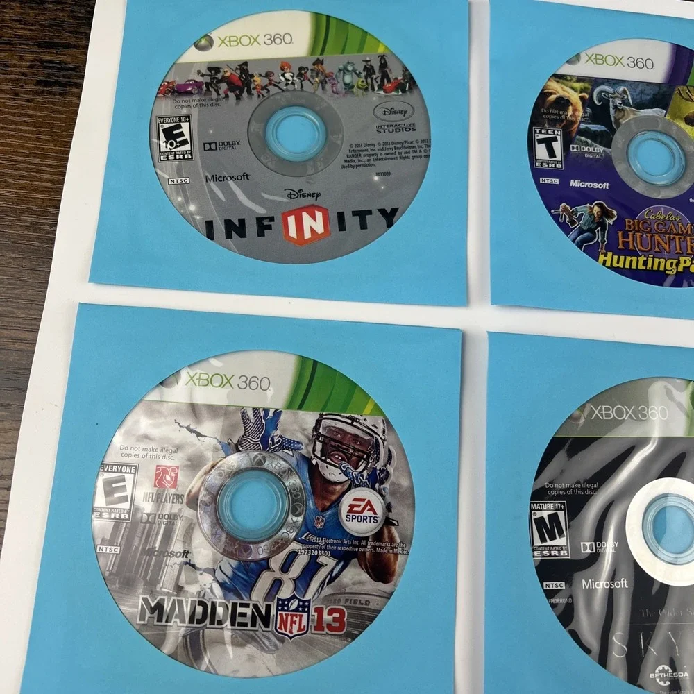Multi Platform Loose Discs Video Game - Lot Of 50 - AS IS Untested Scratches #5